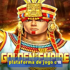 plataforma de jogo c18